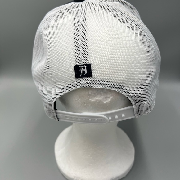 47 Brand Brrr Detroit Tigers Trucker Hat, MLB. Polyester Patch Adjustable Cap. - Picture 6 of 9